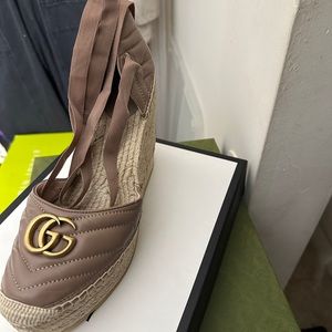 Gucci Espadrilles Wedge 160mm